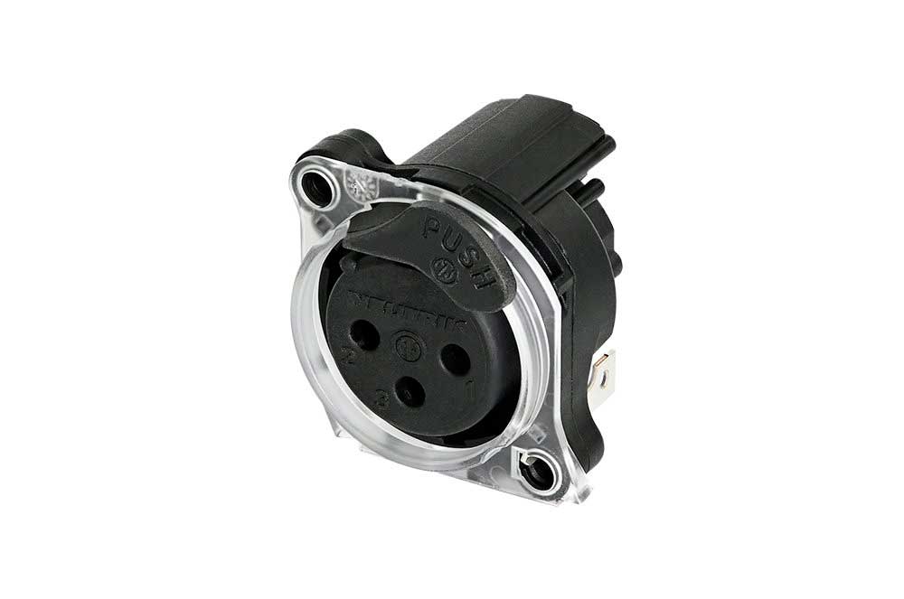 CONECTOR CHASIS XLR HALO 3P HE