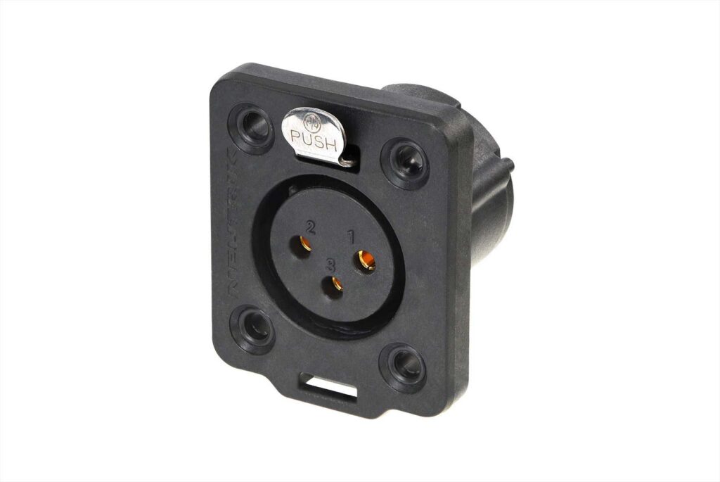 CONECTOR CHASIS XLR 3 POLOS HE