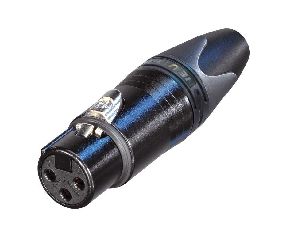 CONECTOR XLR 3 POLOS HEMBRA NC