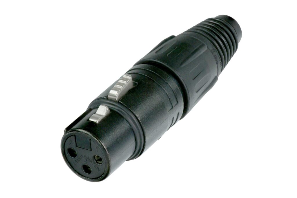 CONECTOR XLR 3 POLOS HEMBRA NC