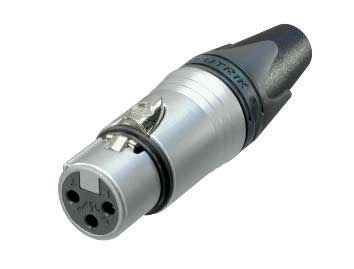 CONECTOR XLR 3 POLOS HEMBRA NC