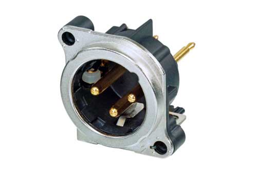 CONECTOR CHASIS XLR 3 POLOS MA