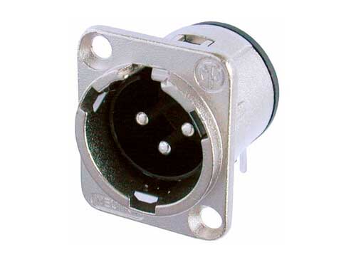 CONECTOR CHASIS XLR 3 POLOS MA