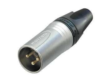 CONECTOR XLR 3 POLOS MACHO NC3