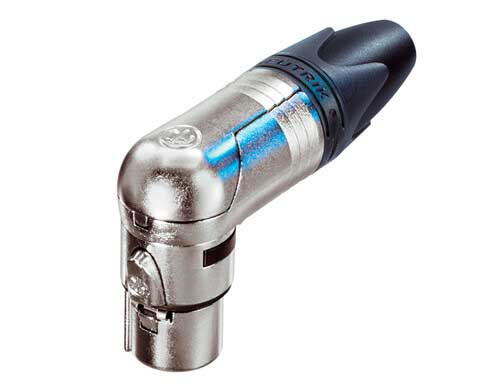 CONECTOR ACODADO XLR 4 POLOS H