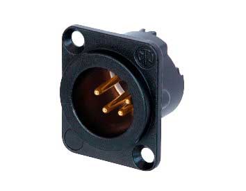 CONECTOR CHASIS 4 POLOS MACHO