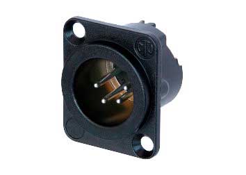 CONECTOR CHASIS 4 POLOS MACHO