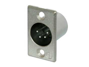 CONECTOR CHASIS 4 POLOS MACHO