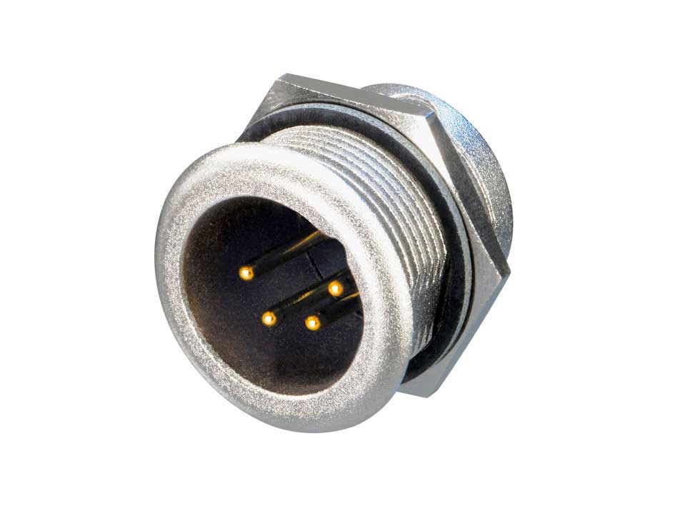 CONECTOR CHASIS 4 POLOS MACHO