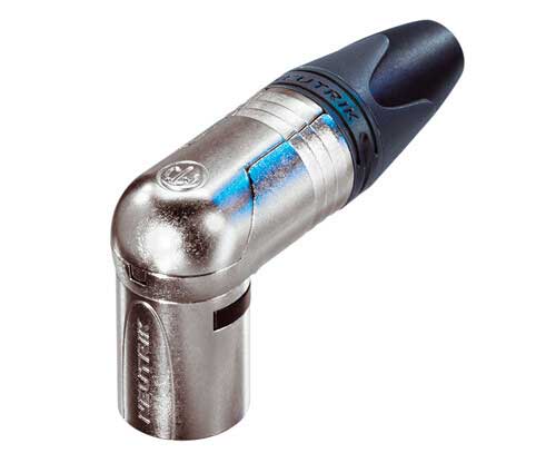 CONECTOR ACODADO XLR 4 POLOS N