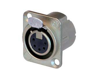 CONECTOR XLR CHASIS HEMBRA 5 P