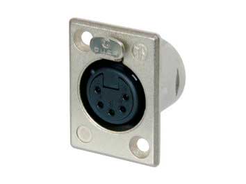 CONECTOR XLR CHASIS HEMBRA 5PO