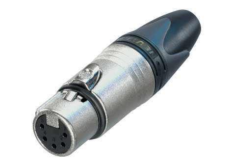 CONECTOR XLR 5 POLOS HEMBRA NC