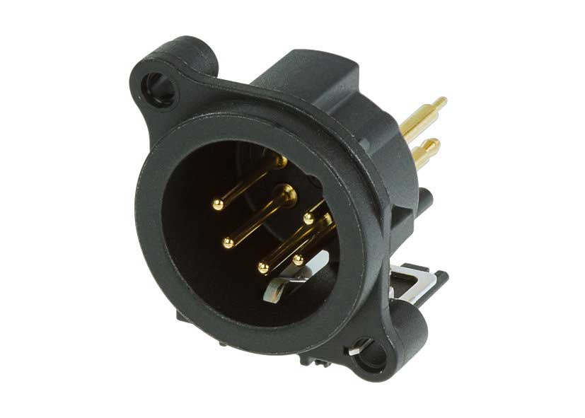 CONECTOR XLR CHASIS MACHO 5POL