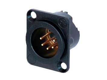 CONECTOR XLR CHASIS MACHO 5POL