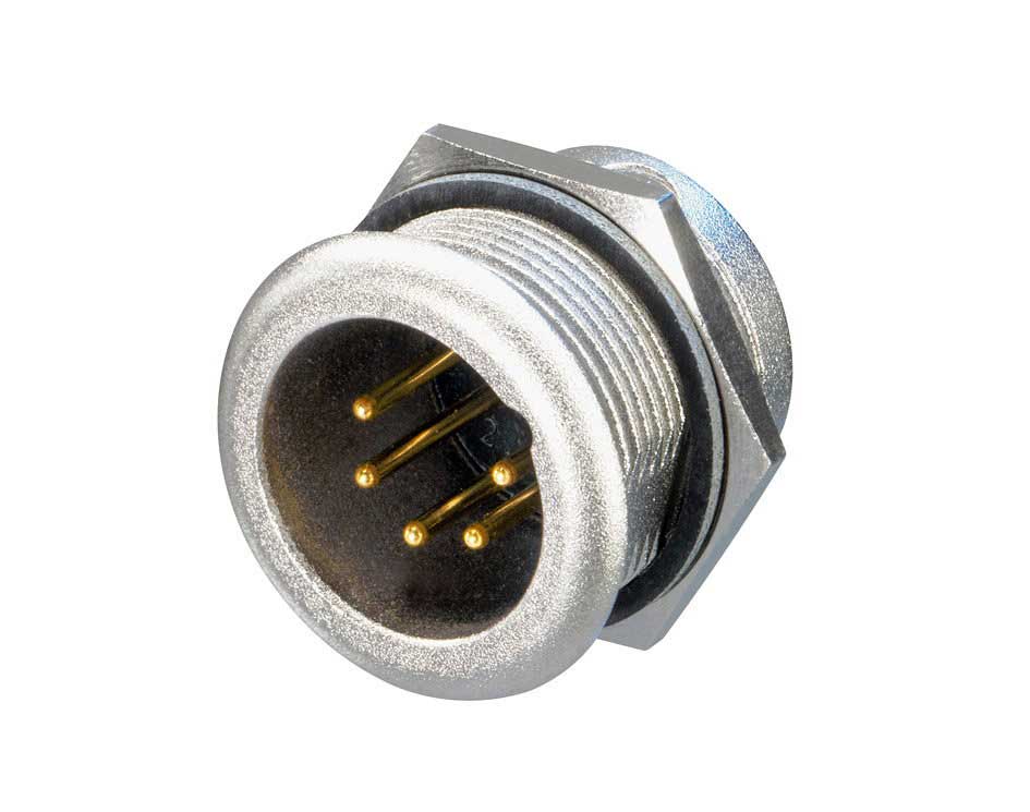 CONECTOR XLR CHASIS MACHO 5POL