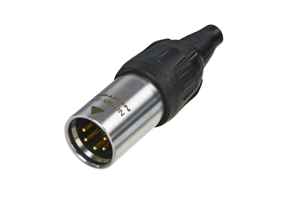 CONECTOR XLR MACHO 5 POLOS TOP