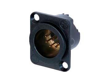 CONECTOR XLR CHASIS MACHO 7 PO