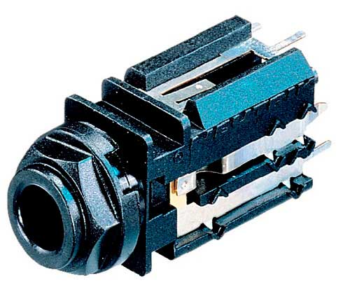 CONECTOR 1/4'' CHASIS 2 POLOS