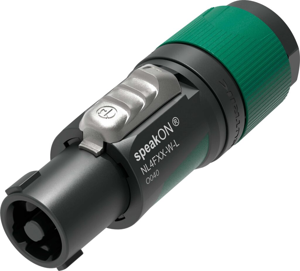 CONECTOR SPEAKON 4P NL4FXX-W-L