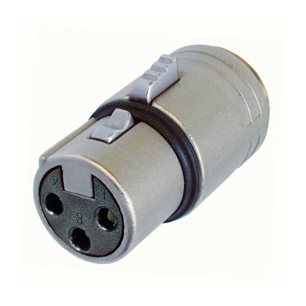 MODULO 3 POLOS XLR HEMBRA NM3F