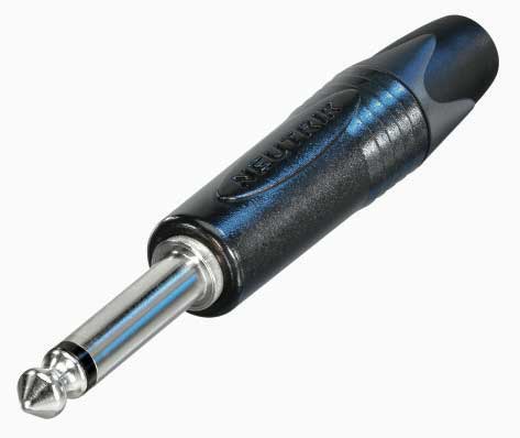 CONECTOR CLAVIJA 1/4'' 2 POLOS