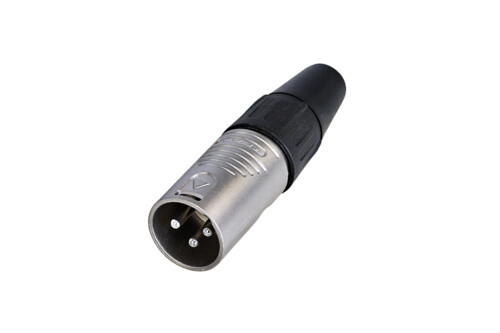 CONECTOR XLR 3P MACHO RC3M