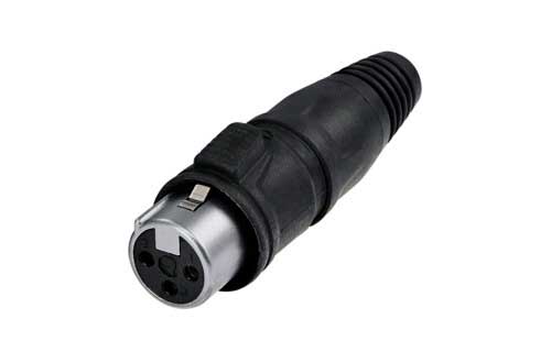 CONECTOR XLR 3P HEMBRA RCX3F-Z
