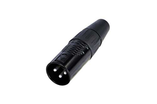 CONECTOR XLR 3P MACHO RC3M-BAG