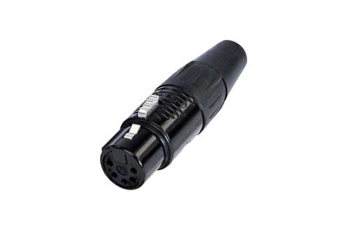 CONECTOR XLR 5P HEMBRA RC5F-BA