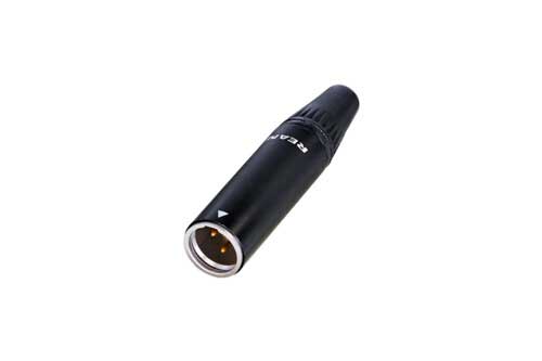 CONECTOR Tiny XLR 3P MACHO RT3