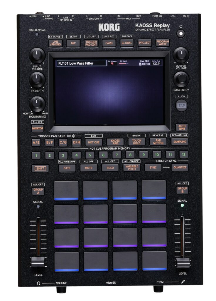SAMPLER KAOSS REPLAY