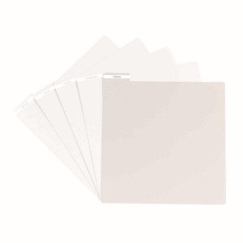 DIVISOR DE VINILOS BLANCO
