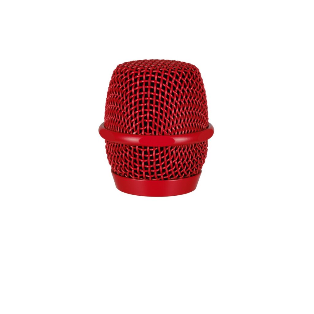 ACC. V7 MIC GRILLE RED