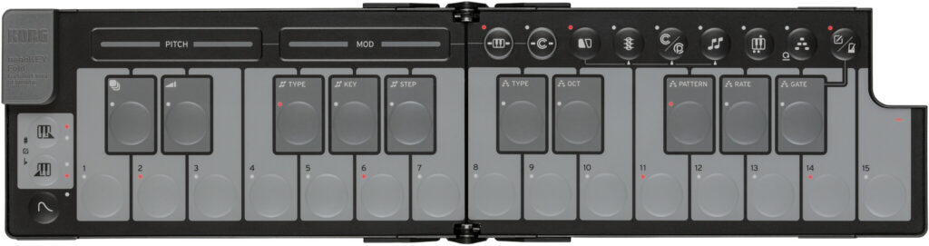 CONTROLADOR NANOKEY FOLD BLACK