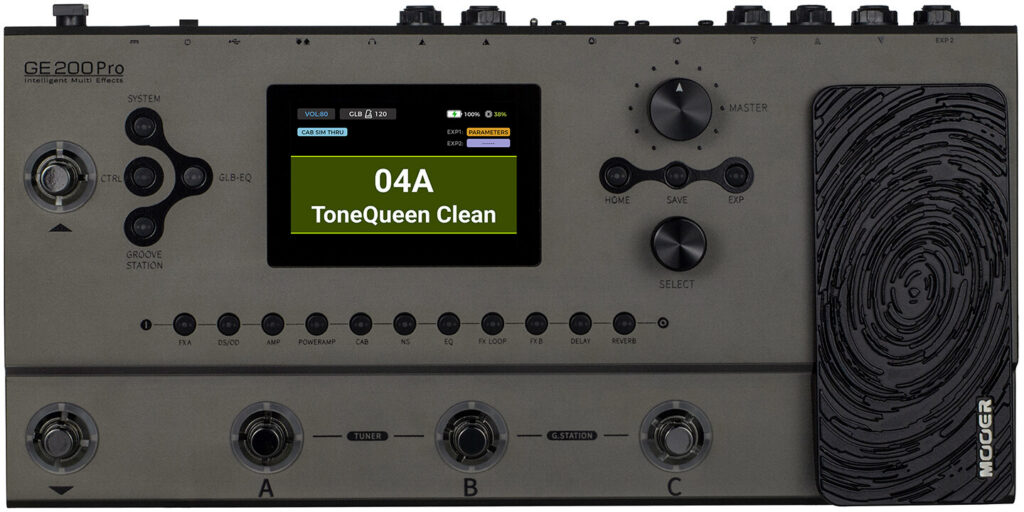 PEDALERA MULTIEFECTOS GE200 PR