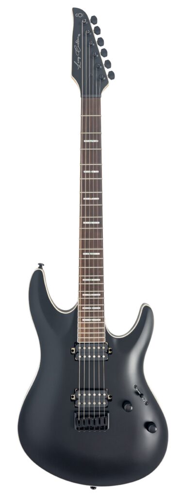 GUIT ELECTR Y5 BLK. SATIN