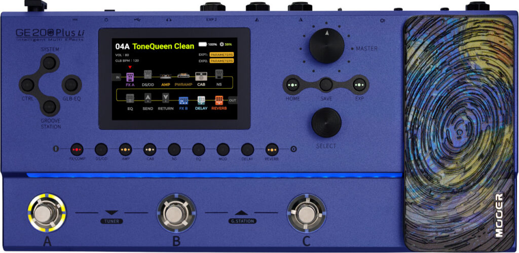 PEDALERA MFX GE200 PLUS Li
