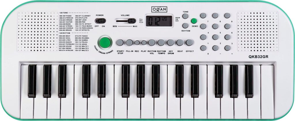 TECLADO QKB32GR GREEN